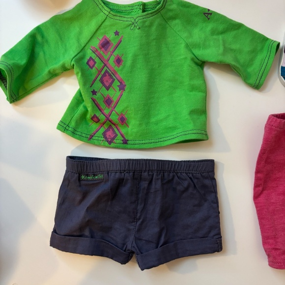 Retired 2011 American Girl Doll Skateboard Set Complete in Box w/ Charm - Picture 2 of 8